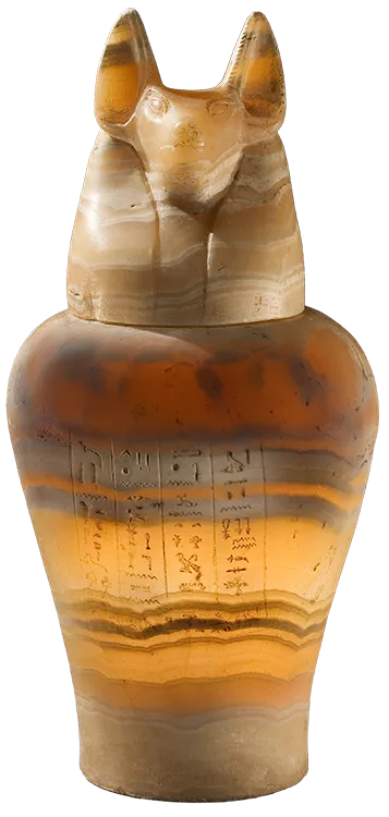 a canopic jar