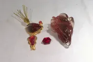 Carved sunstone suite (NMNH G10366-0, G10632-00, and G10343-00)::11034503
