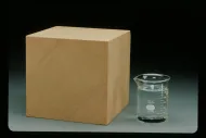 Sandstone cube (NMNH 116619-20)::10953921