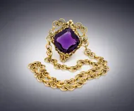 Tiffany Amethyst Necklace (NMNH G10538)::15324887