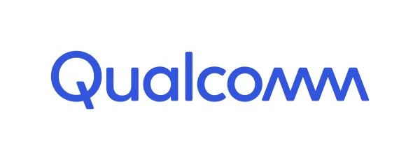 blue writing says Qualcomm