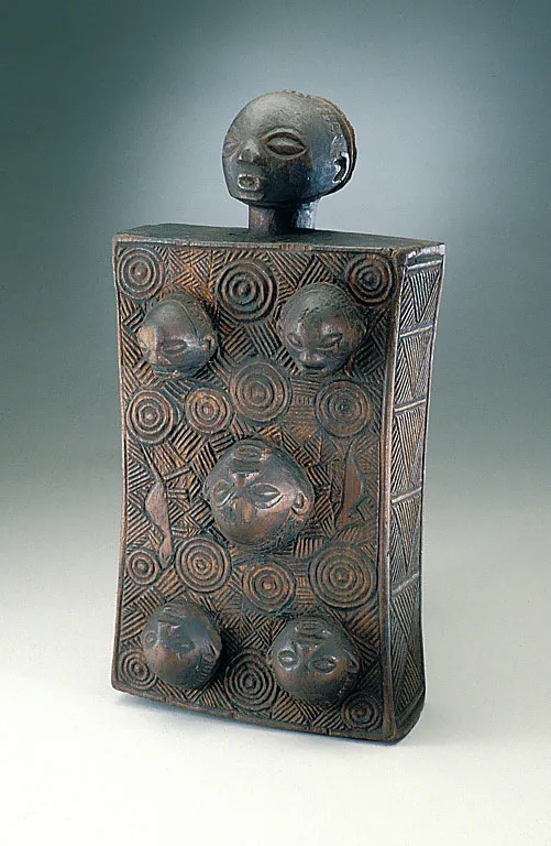 Lukasa (memory board), Luba people, carved wood. 
