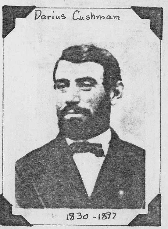 Family photo of Joseph Cushman's father, Darius Cushman