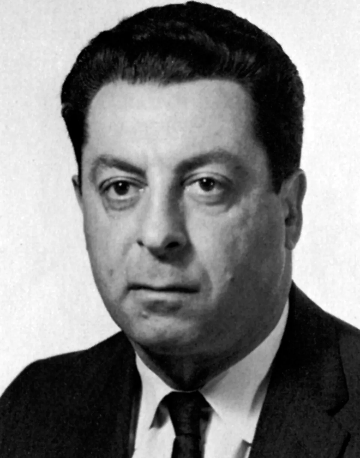 Black and white portrait of Paul Slud.